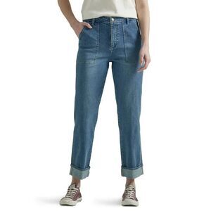 Lee Jeans Women's Size 2 Blue Heritage High Rise Utility Pant